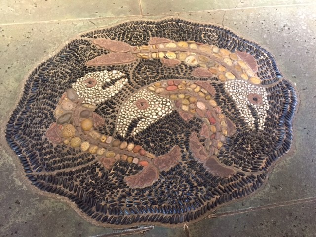Mosaic In Floor Of Gift Shop - AK 09-09-2017