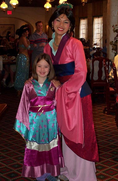 Mulan at Epcot Breakfast