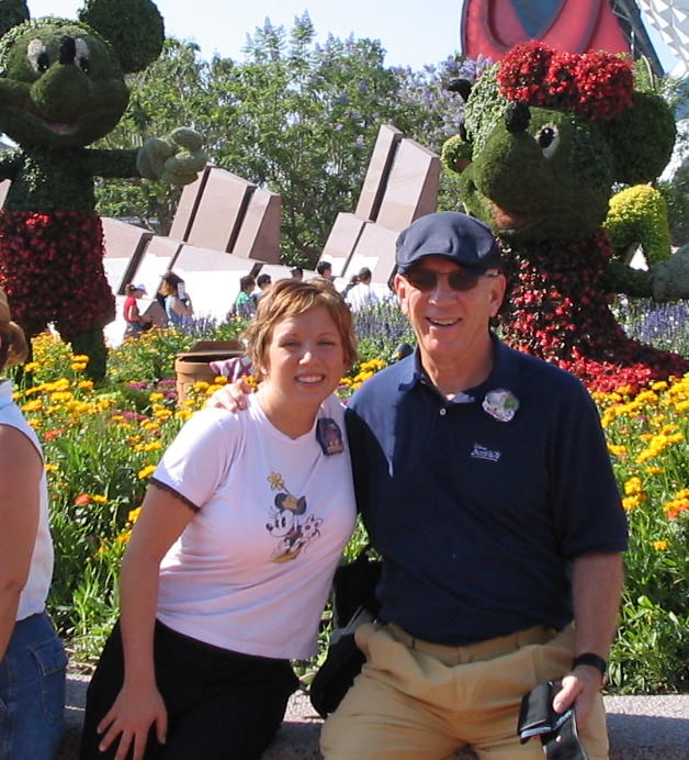 My Daughter and I at Epcot