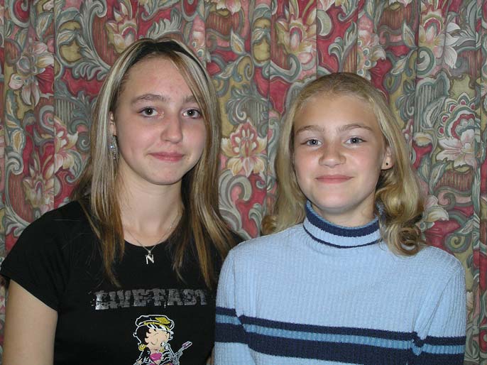 My DDs Nicola and Jade