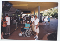 My family outside Epcot