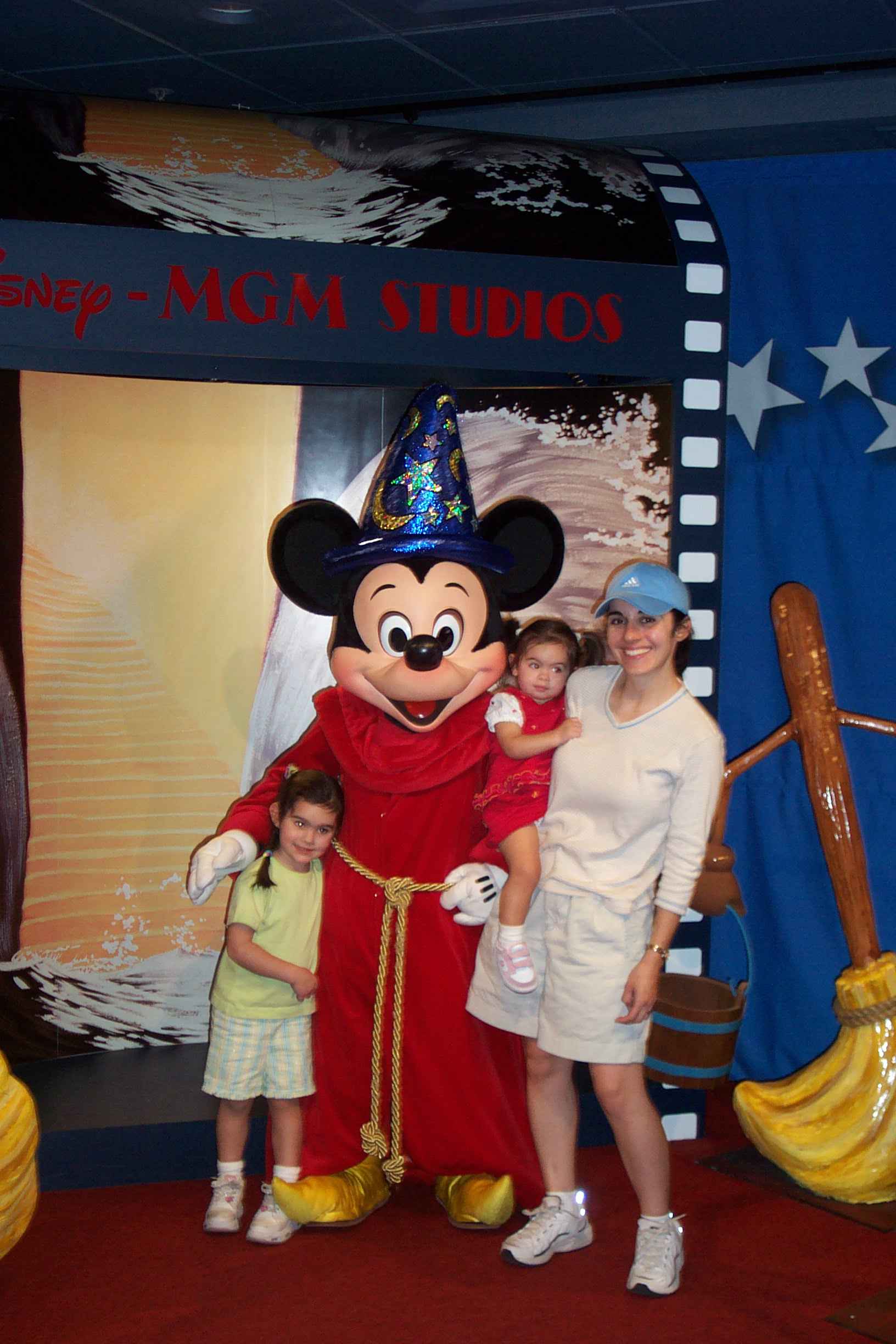 My girls & Mickey!