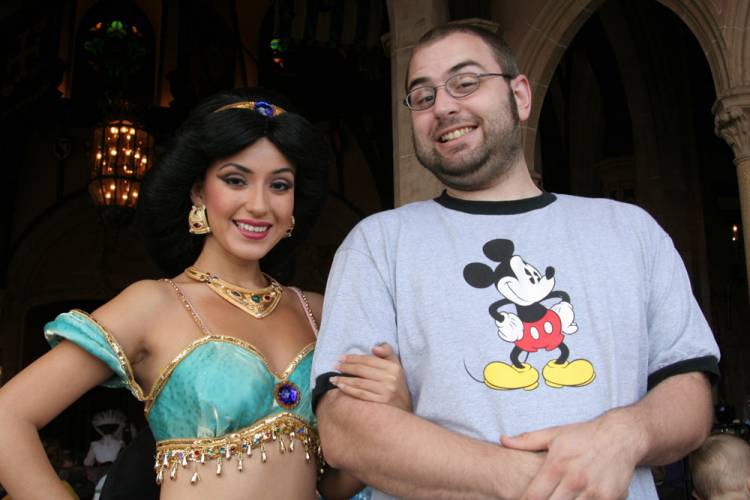 My hubby and Jasmine