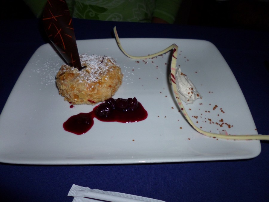 Narcoossee's Almond Crusted Cheesecake