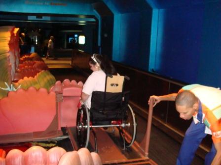 NEMO Wheelchair Ride Vehicle