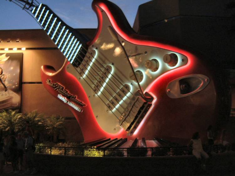 Night time at MGM