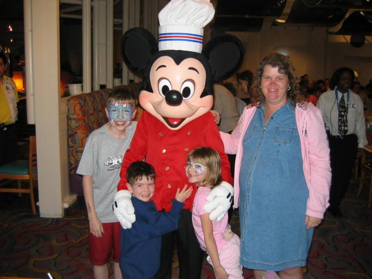 Okay Mickey where's the food?
