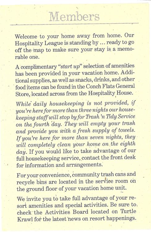 OKW Members Welcome