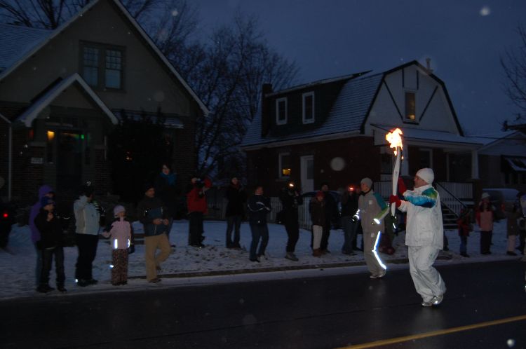 Olympic torch relay - Guelph
