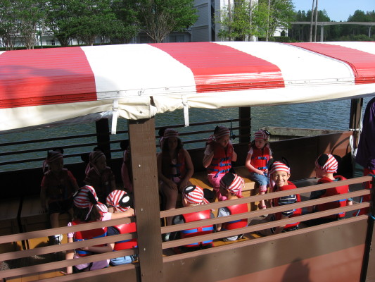 On the ship
