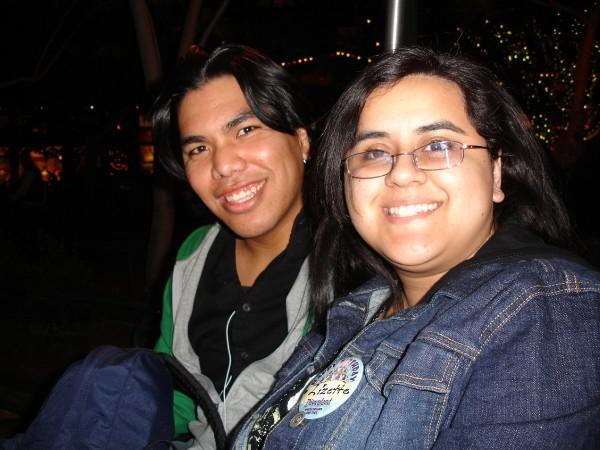 On the tram
