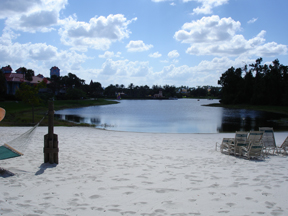 One of the "Beaches" at Carribean Beach