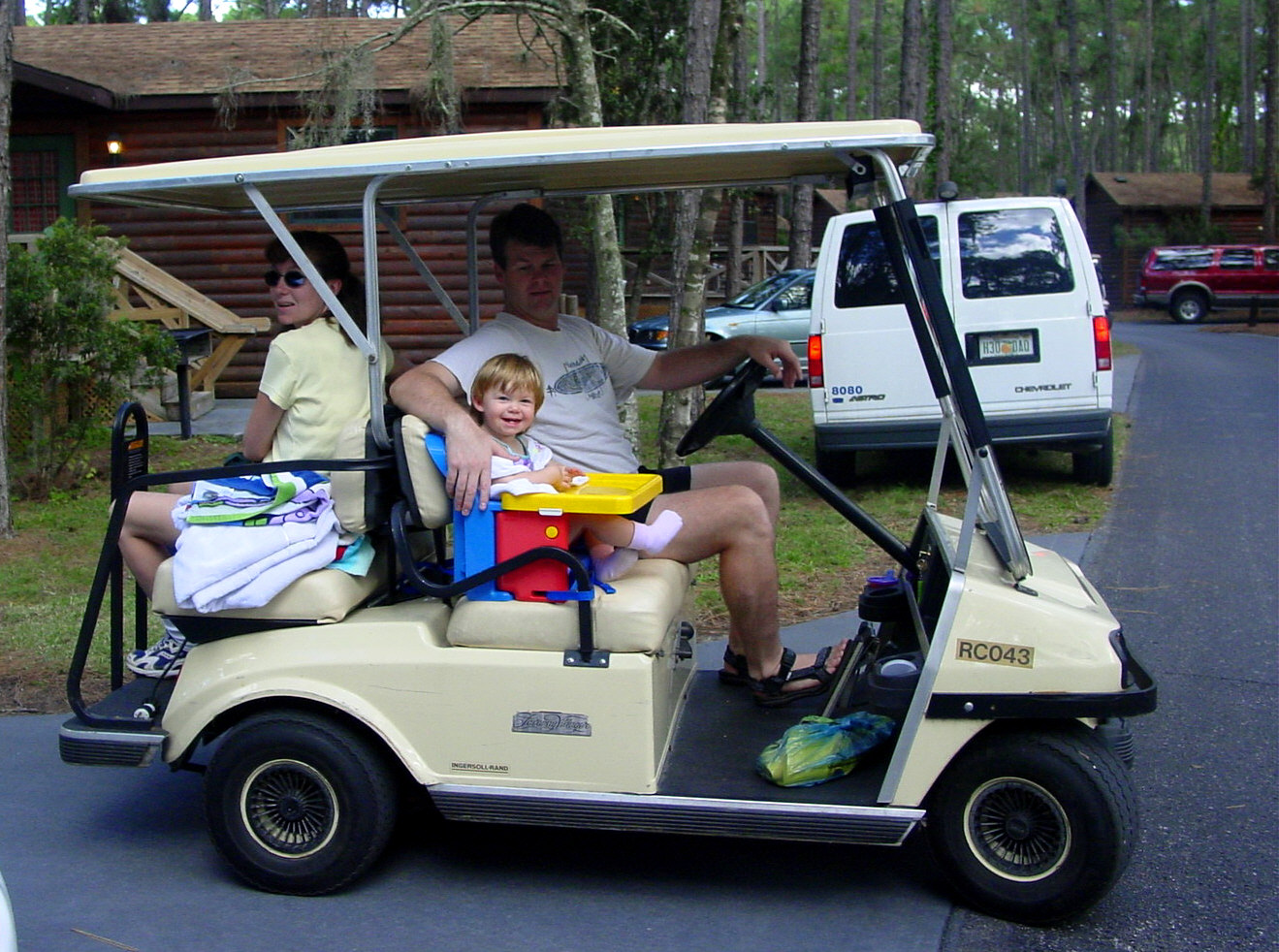 Our Golf Cart at Ft. Wilderness