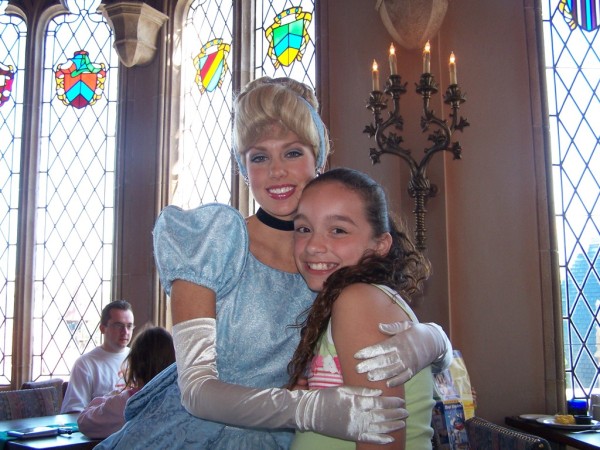Our princess with the princess