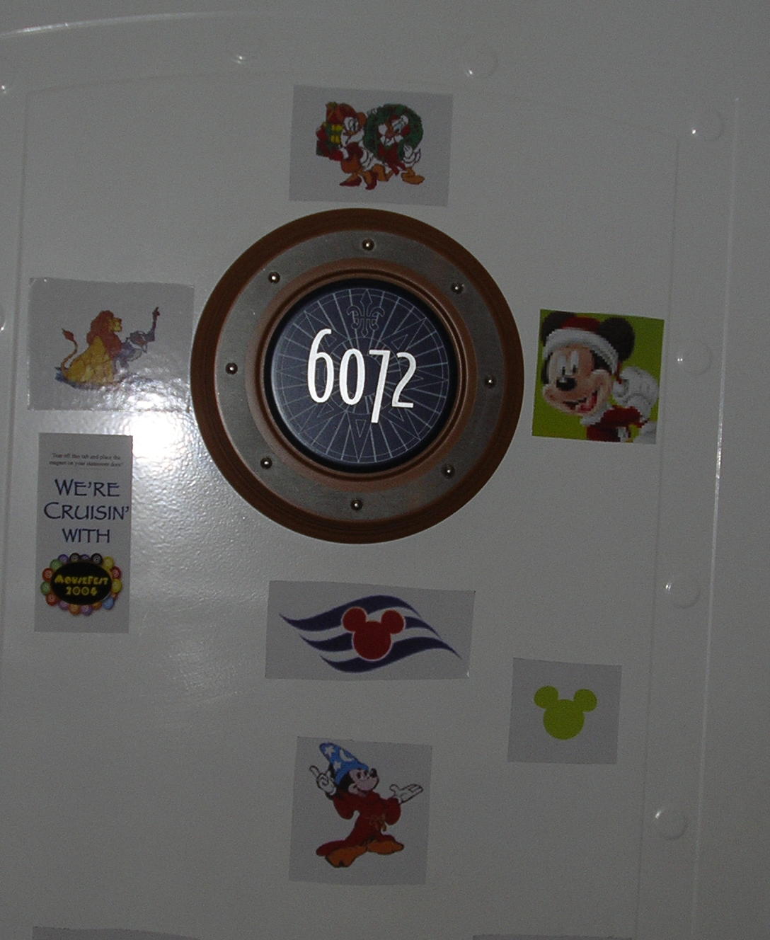 Our room on the Wonder, 12/04