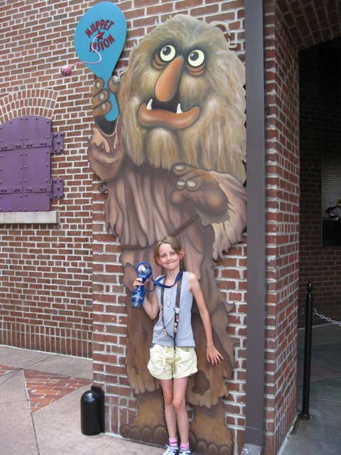 Outside Muppets 3D