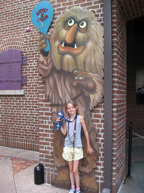 Outside Muppets 3D