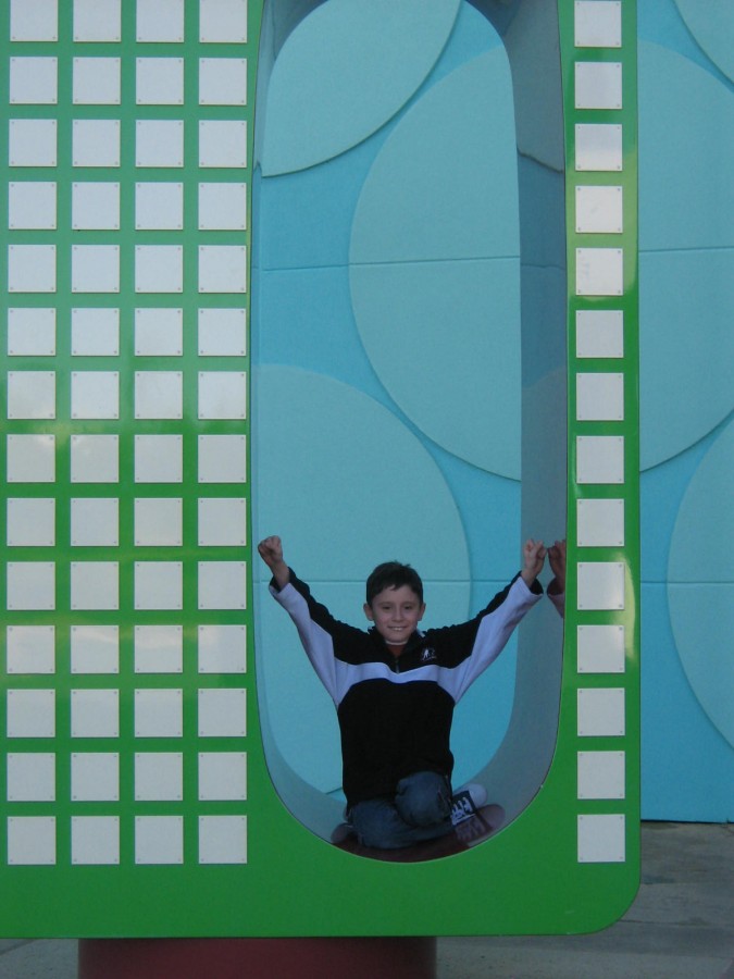 Outside Pop Century Lobby