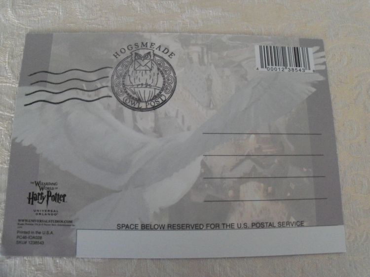 Owl Post cancellation mark