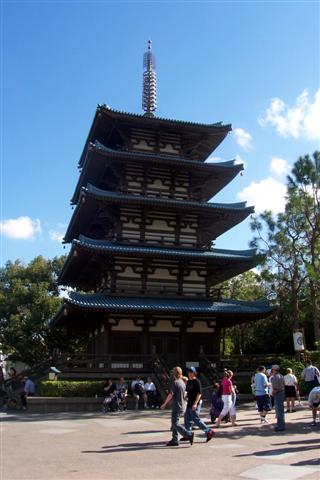 Pagoda: Japan - Epcot