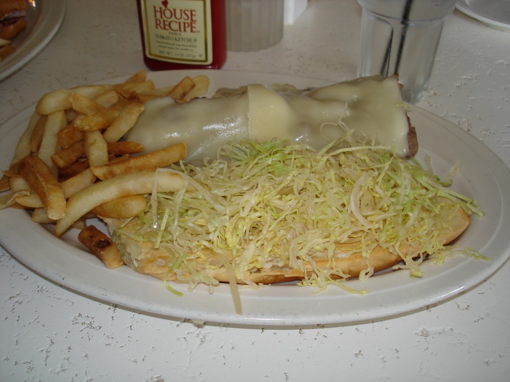 Pan con Bistec Sandwich