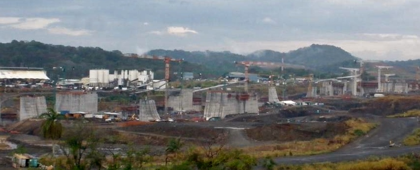 Panama Canal New Lock - Pacific Side