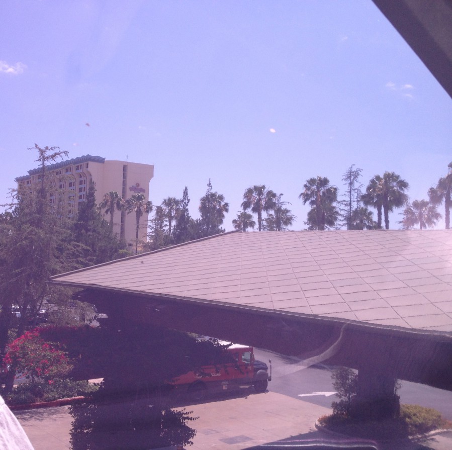 Paradise Pier from Monorail