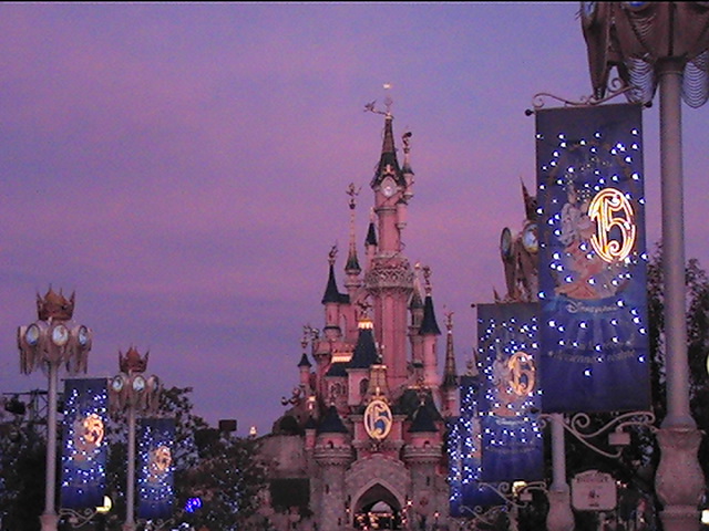 Paris castle at opening.