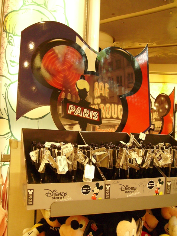 Paris Disney Store 2008