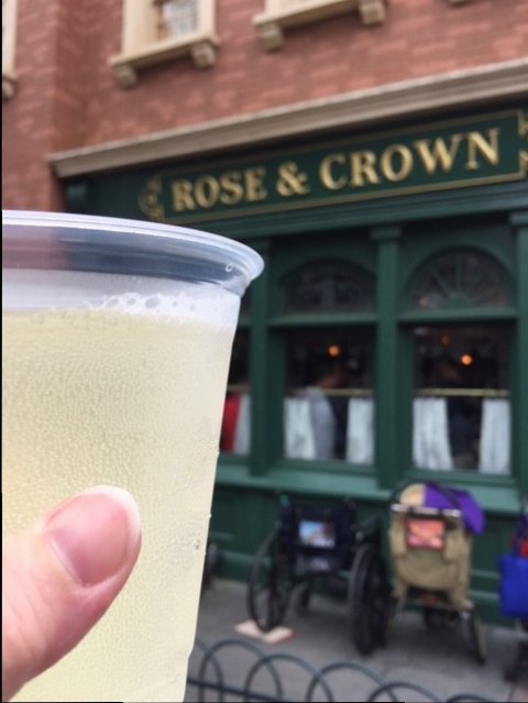 Pear Cider From Rose & Crown In UK - Epcot 09-09-2017
