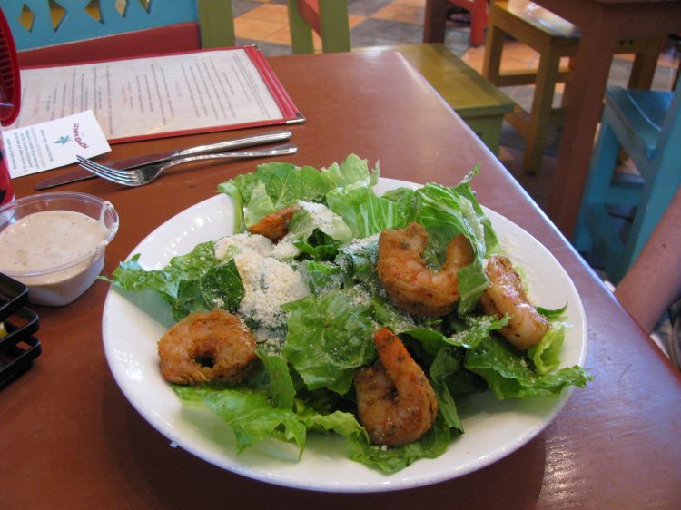 pepper market shrimp caesar