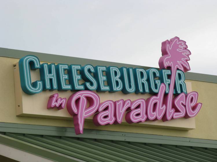 Petite Pluto - Cheeseburger in Paradise (Signage)