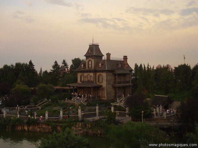 Phantom Manor at sunset