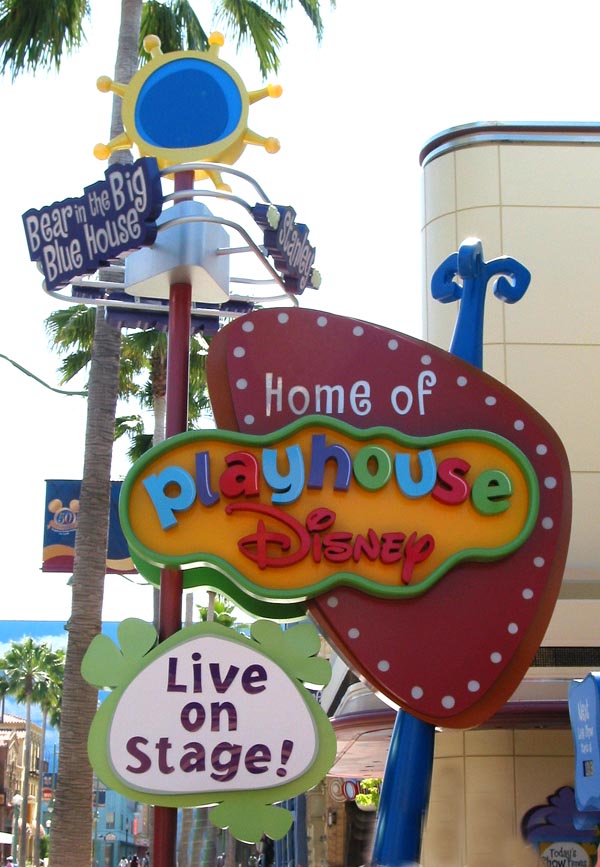 Playhouse Disney Sign