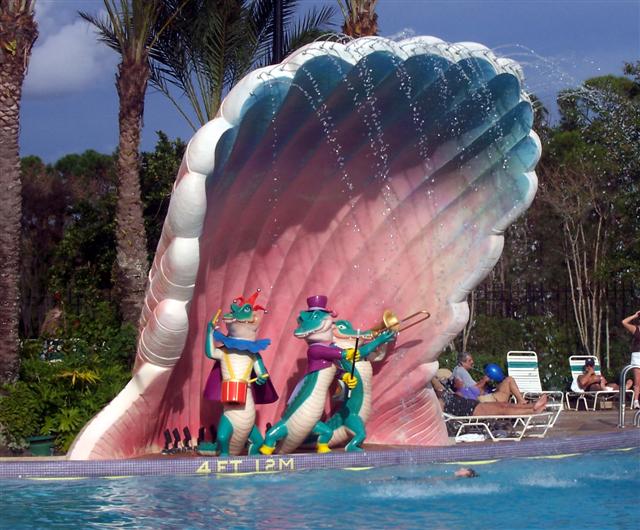 POFQ pool band "shell."