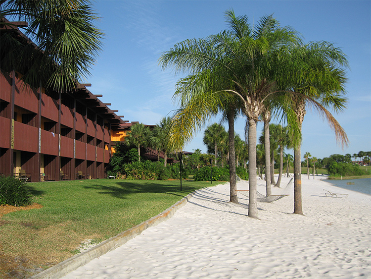Polynesian beach
