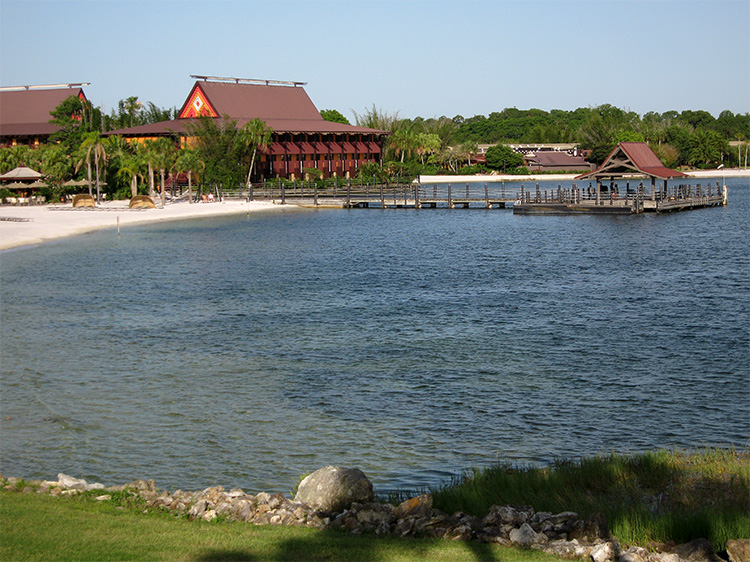 Polynesian Resort beach