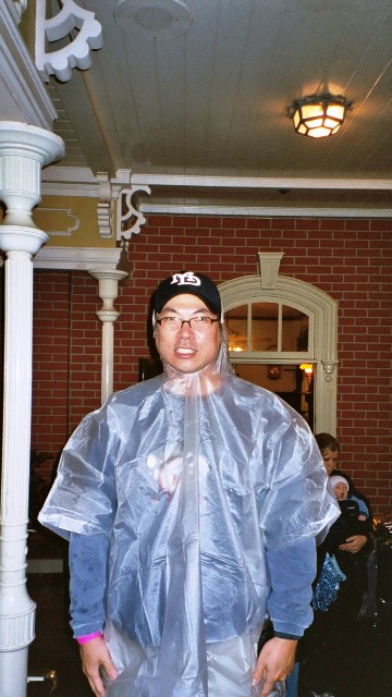 poncho too small? or head too big?