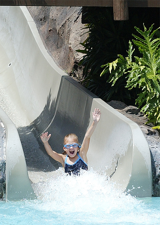 Pool slide