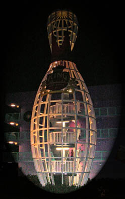 Pop Century by night