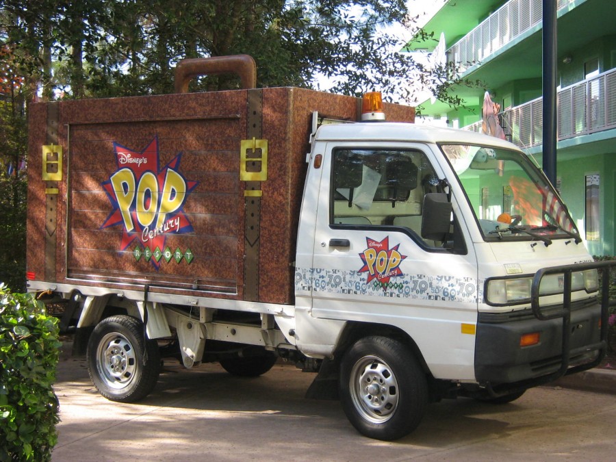 Pop Century Delivery Truck