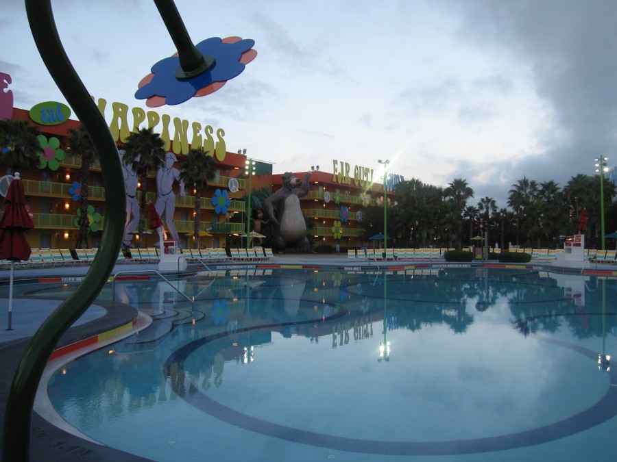 Pop Century Hippy Dippy Pool, 13-Sep-2009