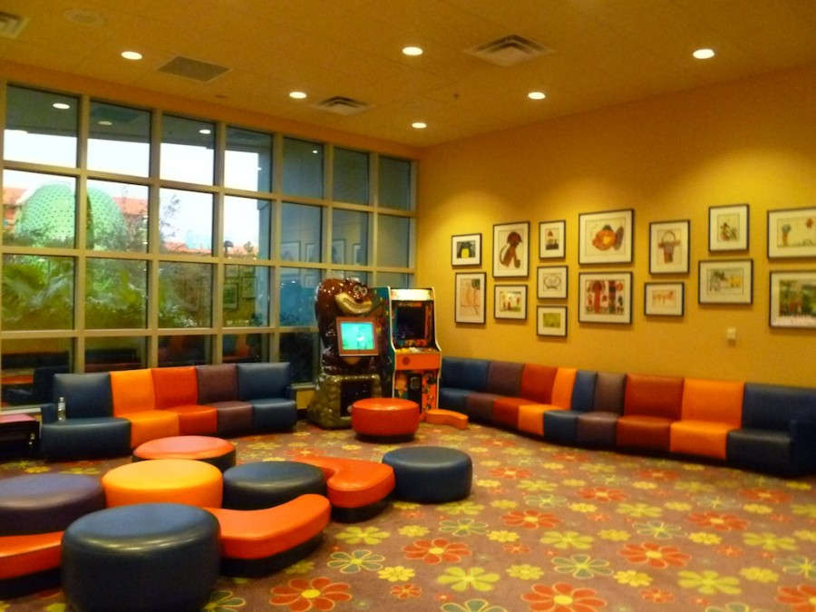 Pop Century lobby kids area, 22-Aug-2011