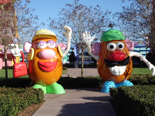 Pop Century Potato Heads