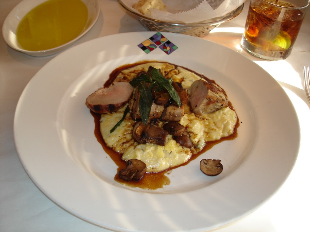 Pork Tenderloin with Creamy Polenta