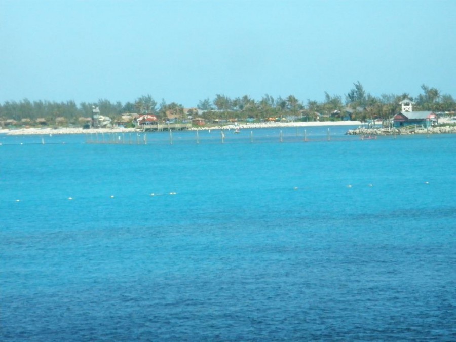 Portholes - looking out - Castaway Cay
