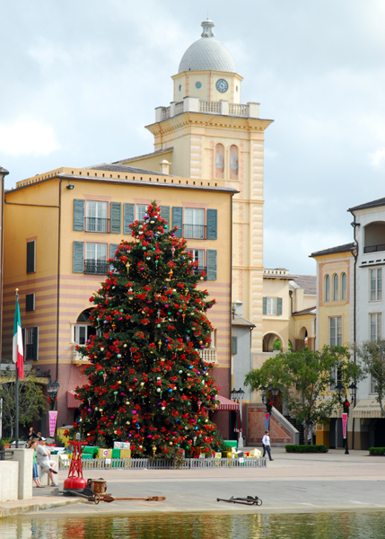 Portofino resort during Christmas Season