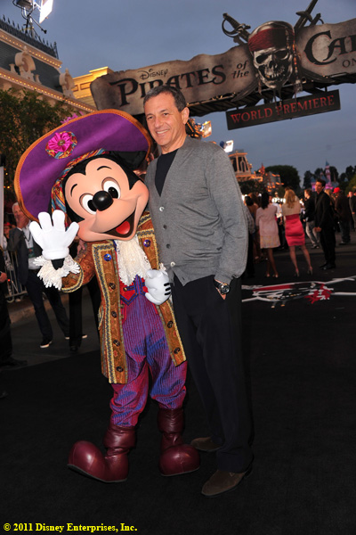President and CEO of The Walt Disney Company Bob Iger