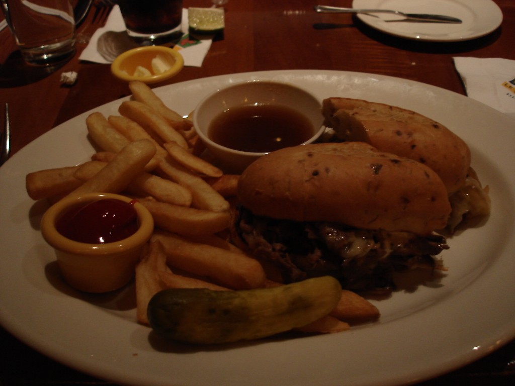 Prime Rib French Dip Sandwich