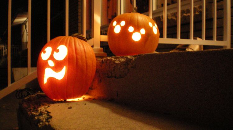 Pumpkins 1 - check out the Mickey heads